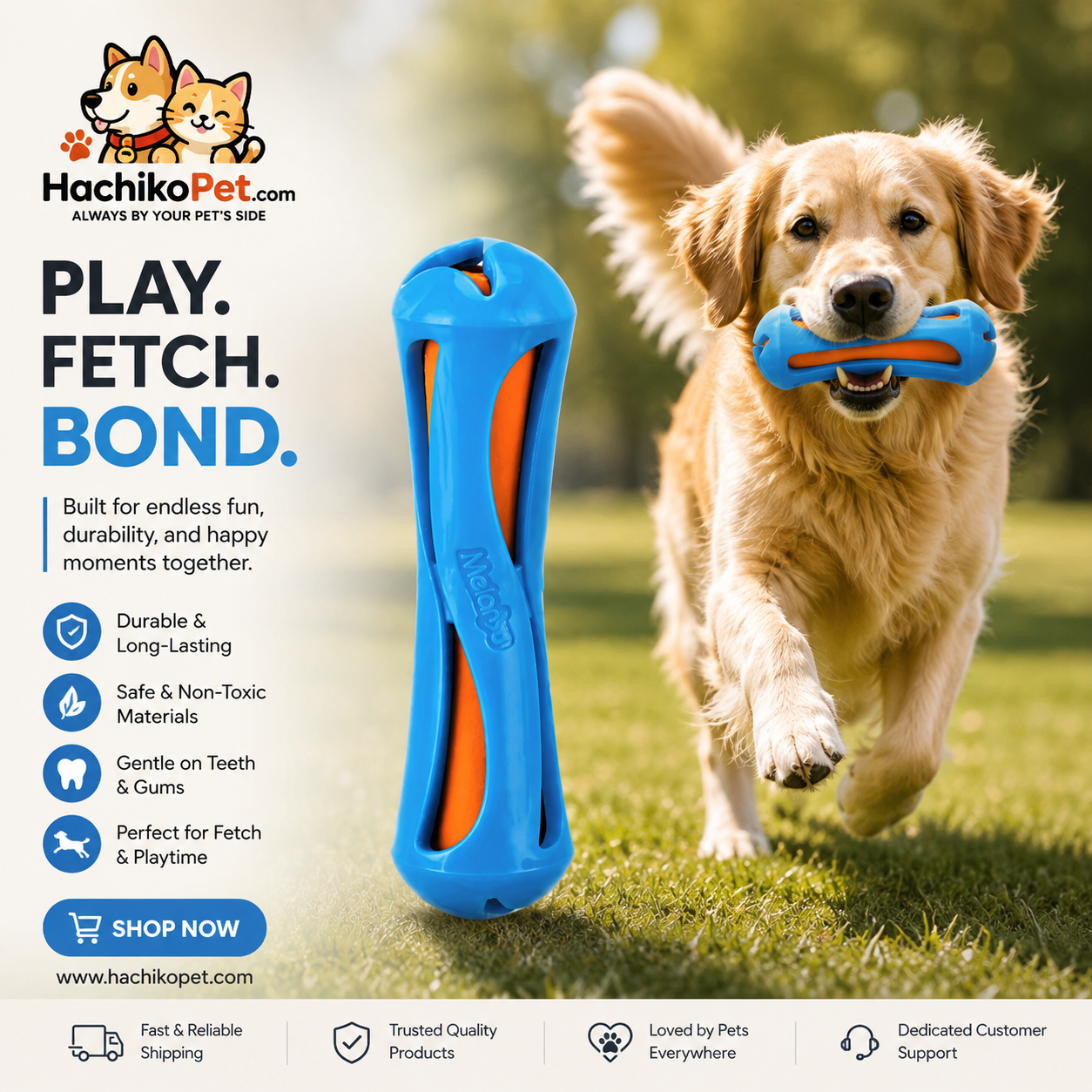 Floating Dog Water Toy – Interactive Fetch & Chew Stick