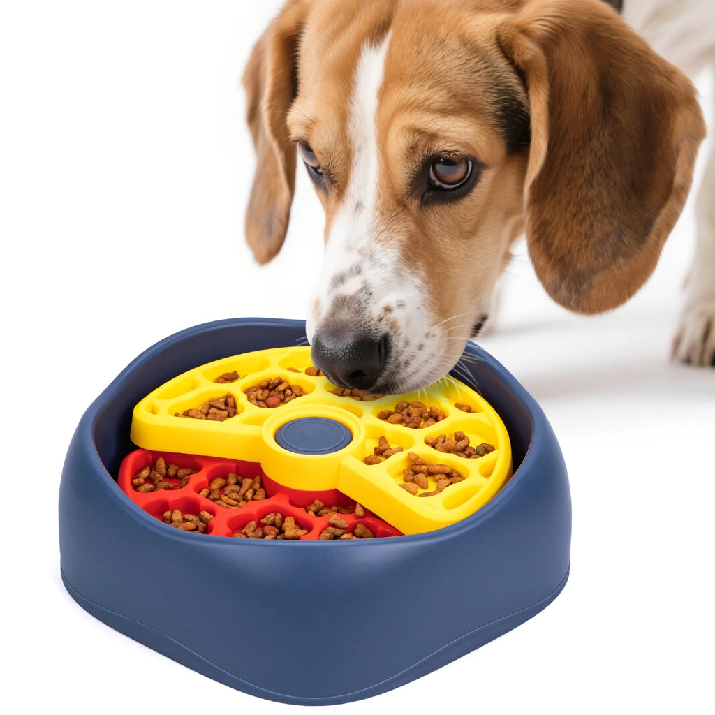 3-Layer Rotating Puzzle Pet Feeder