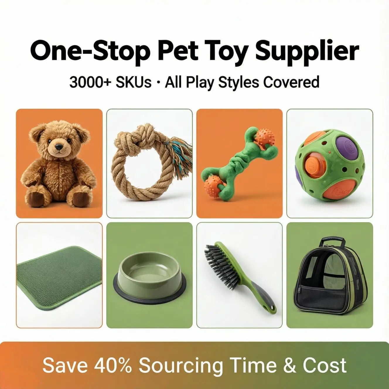 2-in-1 Pet Paw Cleaner & Grooming Brush