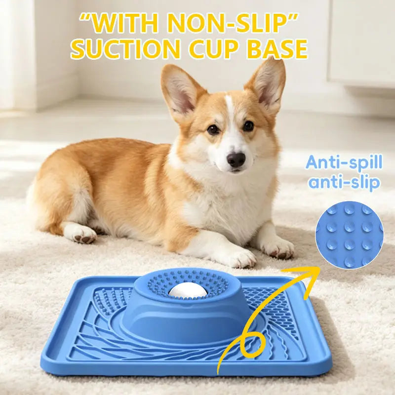Silicone Pet Lick Mat Slow Feeder