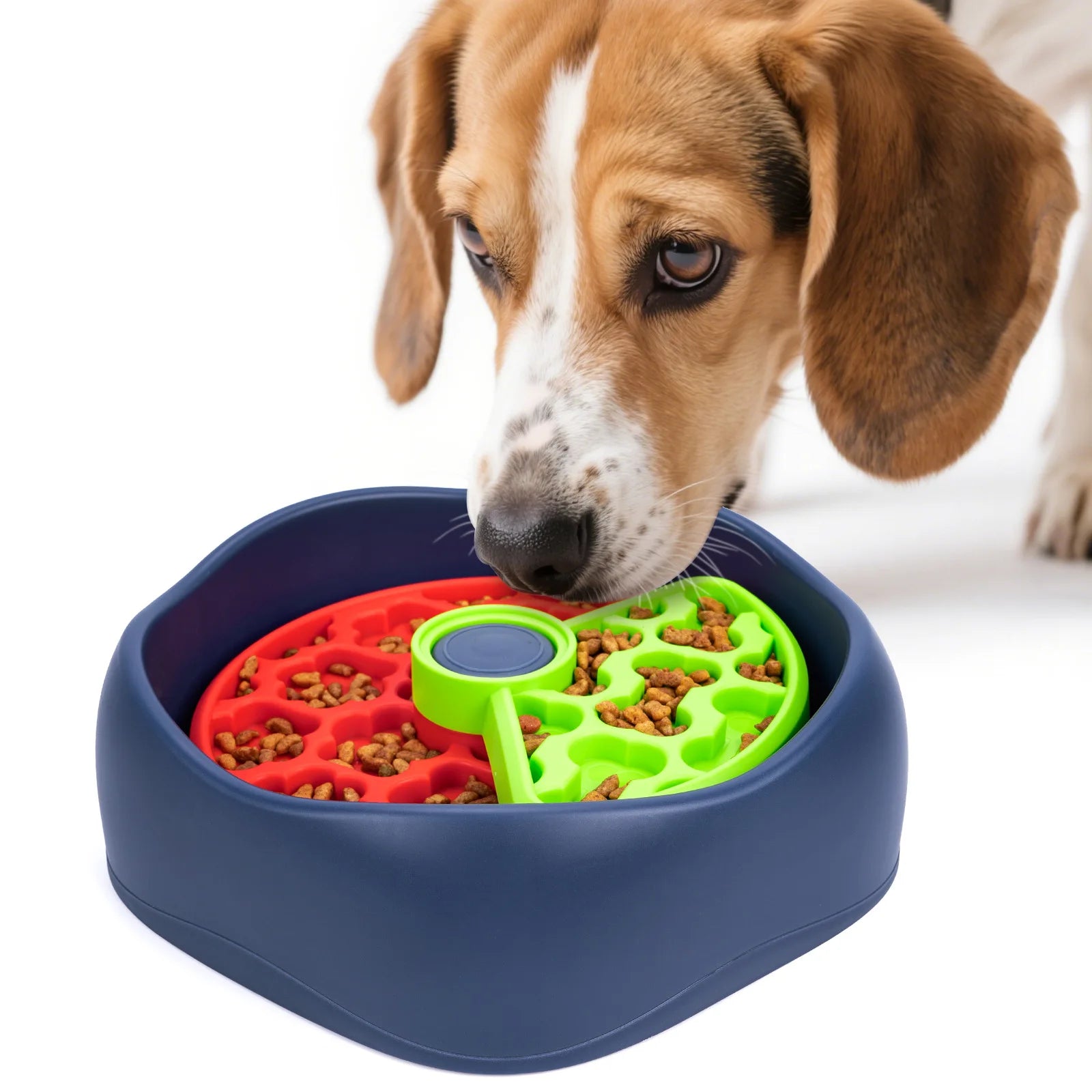 3-Layer Rotating Puzzle Pet Feeder