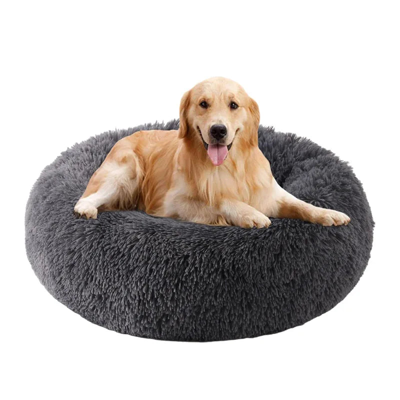 Luxury Boucle Calming Pet Cave Bed