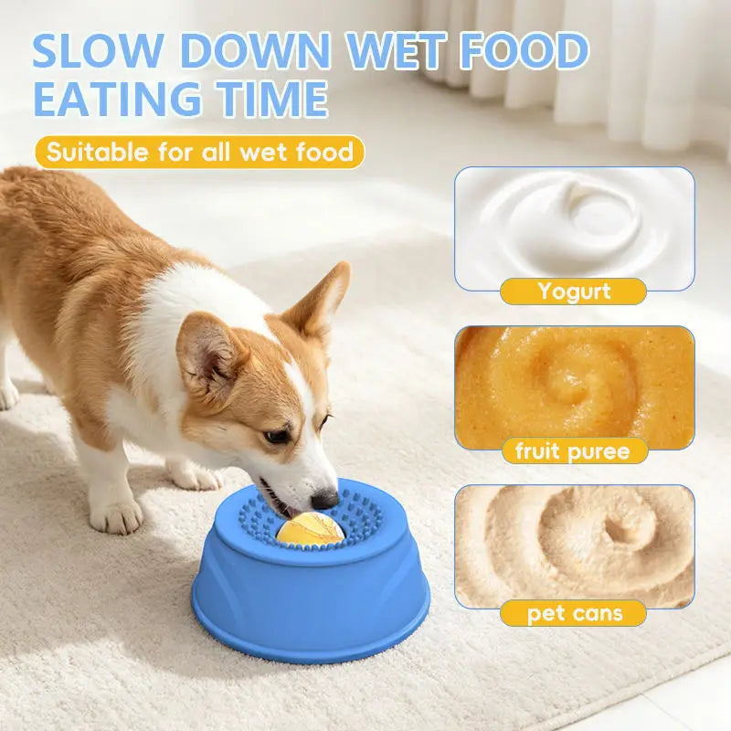 Silicone Pet Lick Mat Slow Feeder