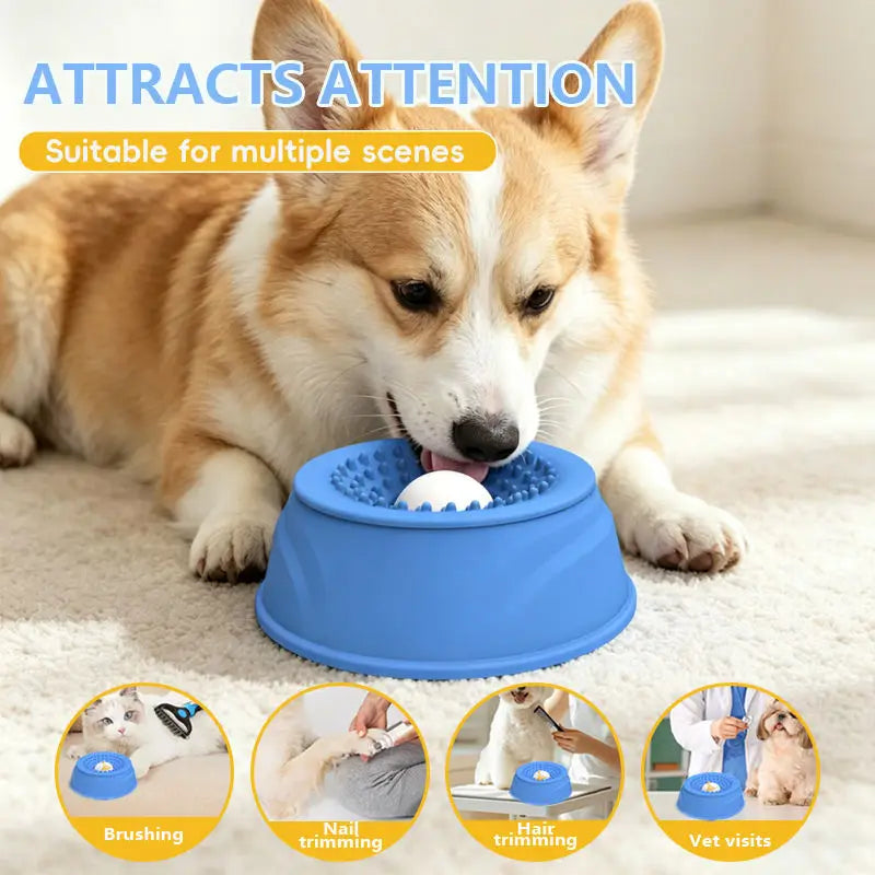 Silicone Pet Lick Mat Slow Feeder