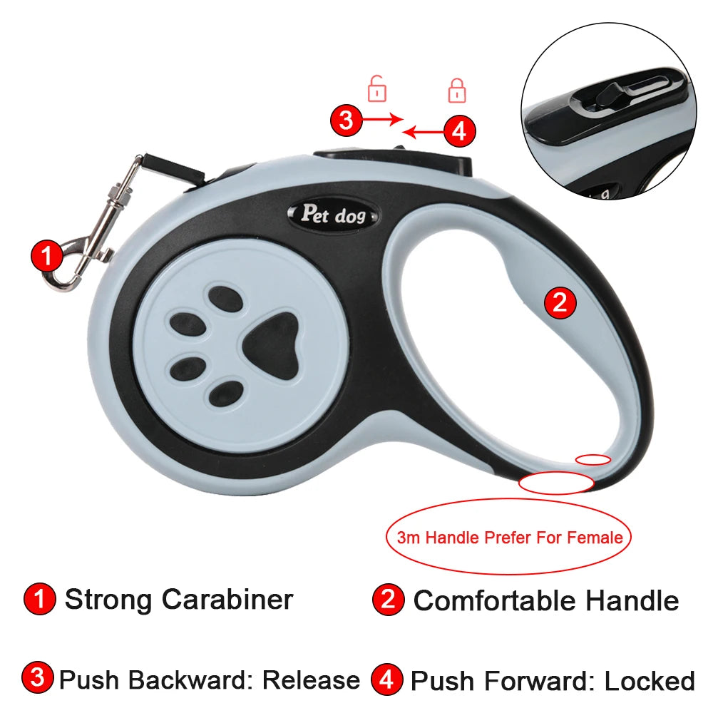 Retractable Dog Leash 3M / 5M
