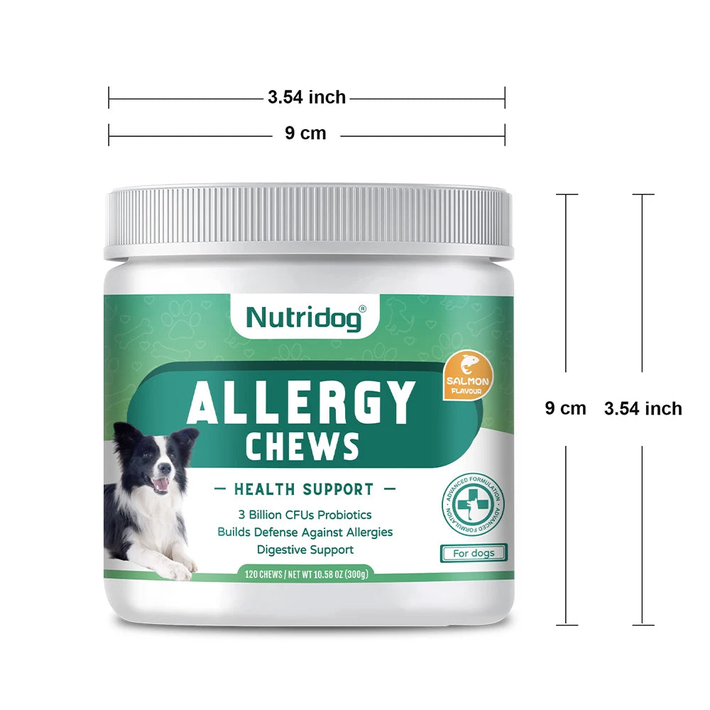 🏆 NUTRIDOG Dog Anti-Allergy Chews