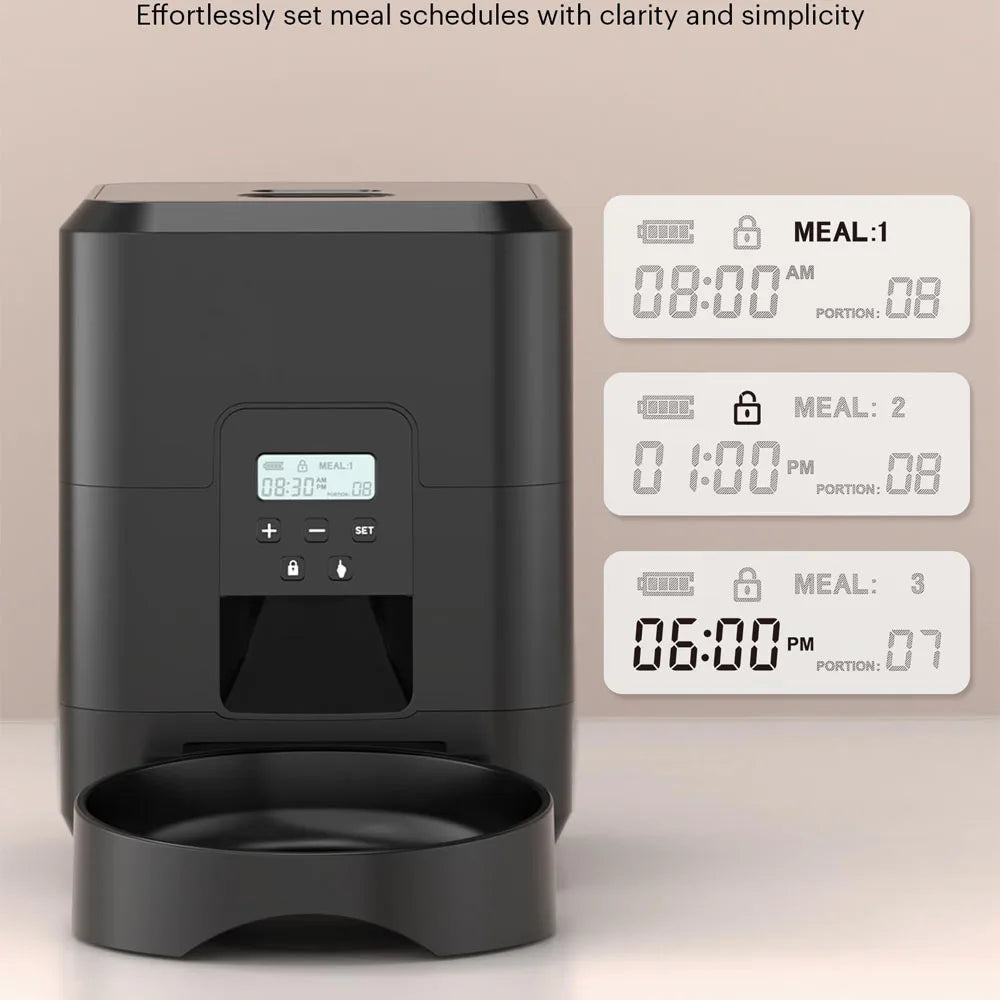 Smart Automatic Pet Feeder – Timed & Portion Control