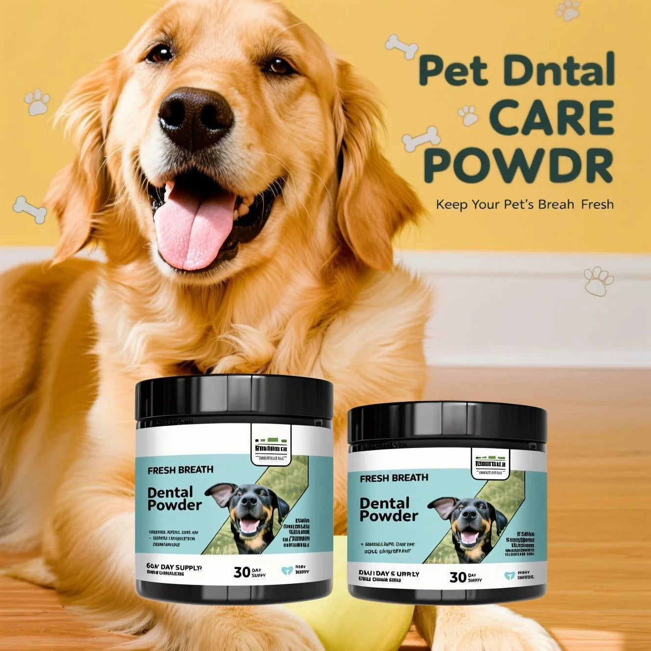 Pet Dental Cleaning Powder