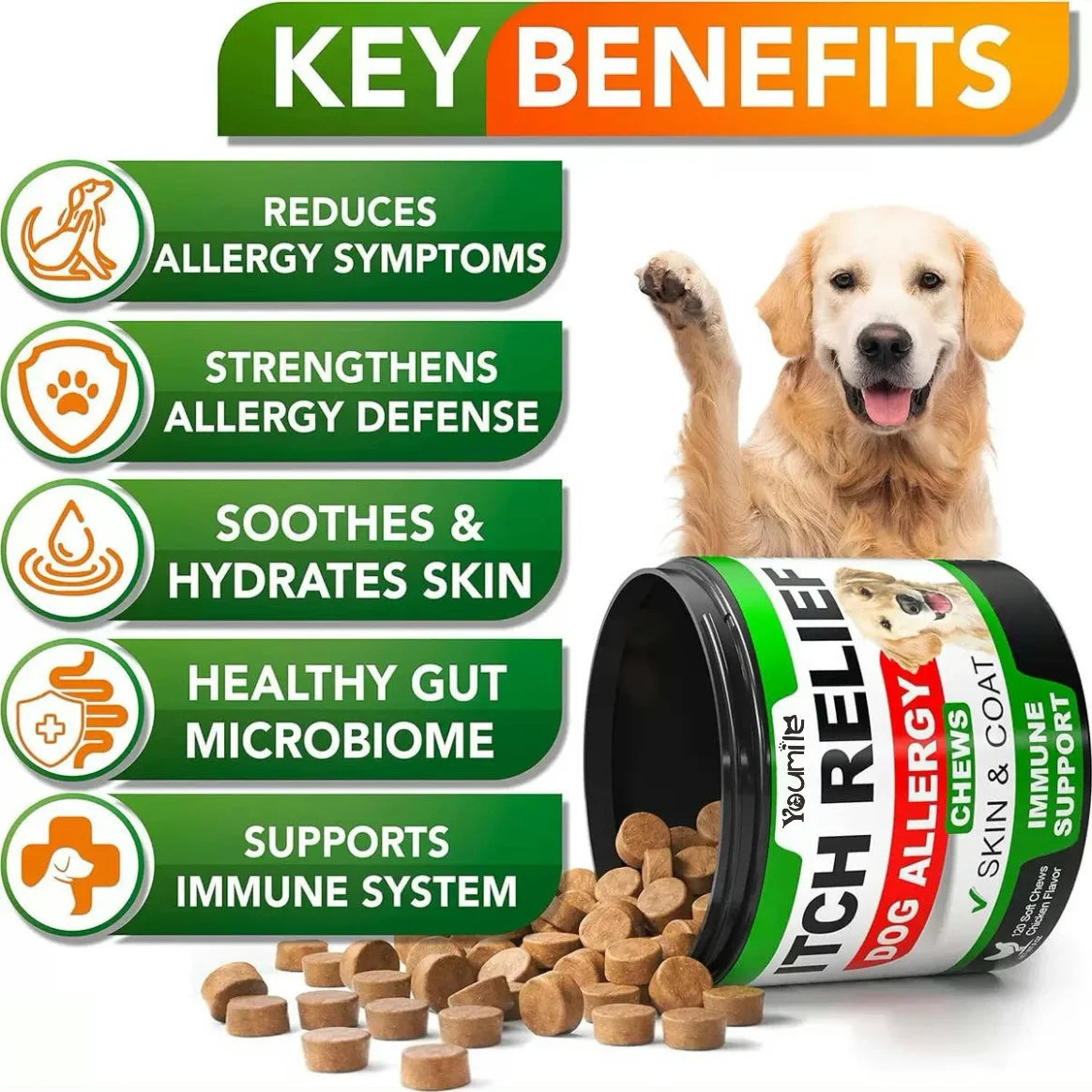 Dog Itch Relief Allergy Chews