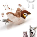 Interactive Rechargeable Chirping Bird Cat Toy