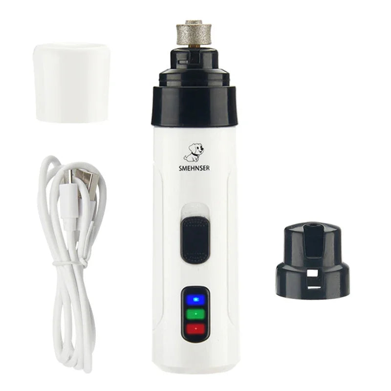 🏆 USB Rechargeable Dog Nail Grinder