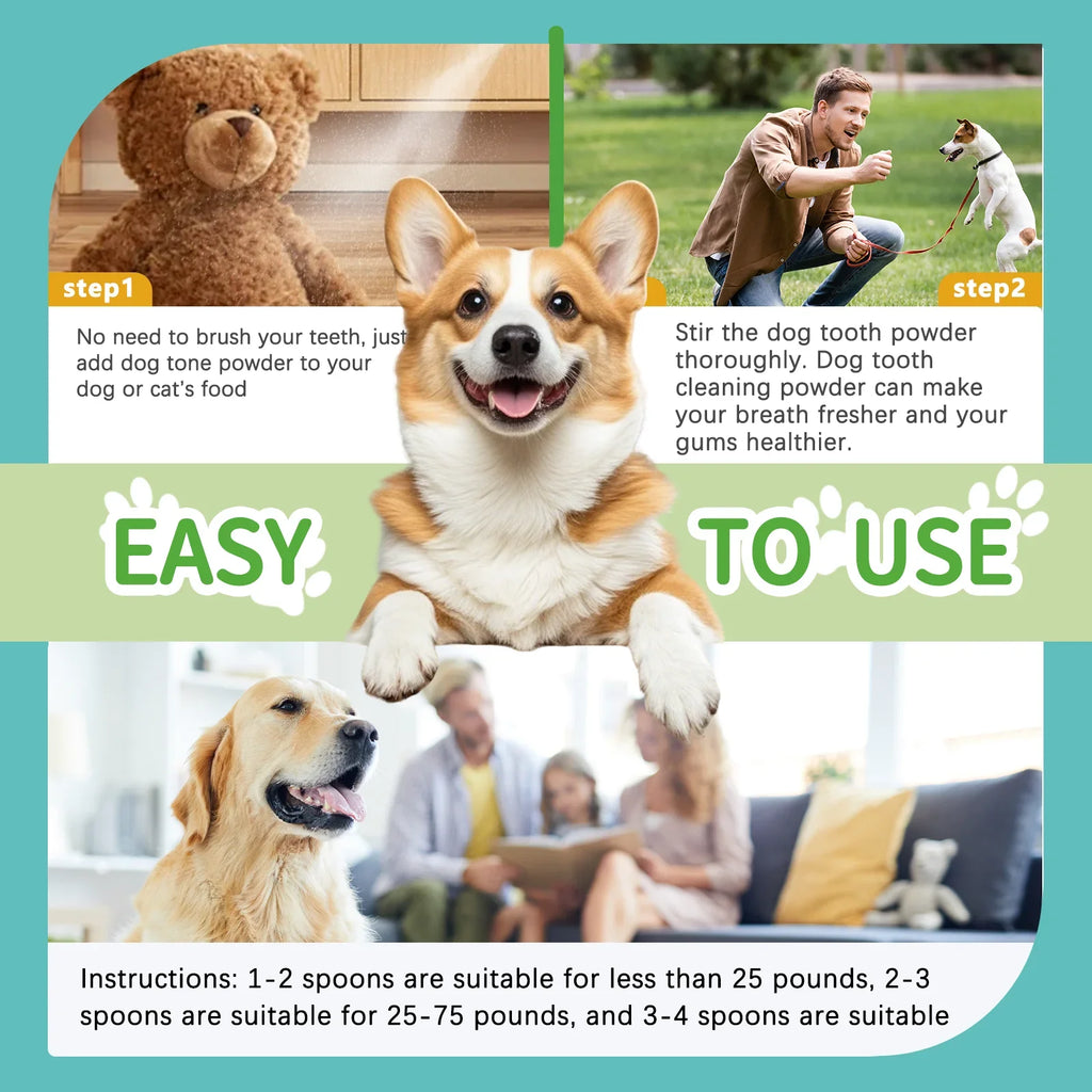 Pet Dental Cleaning Powder