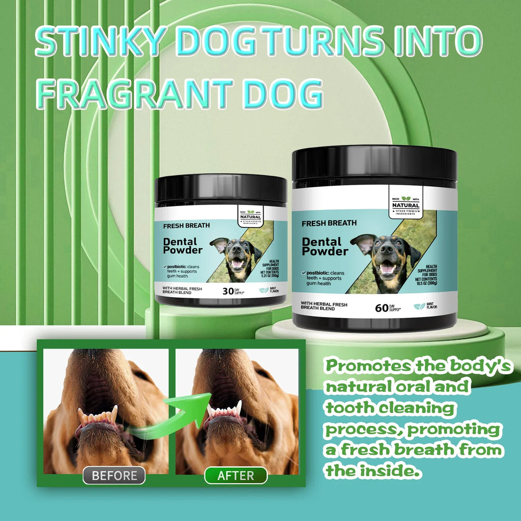 Pet Dental Cleaning Powder