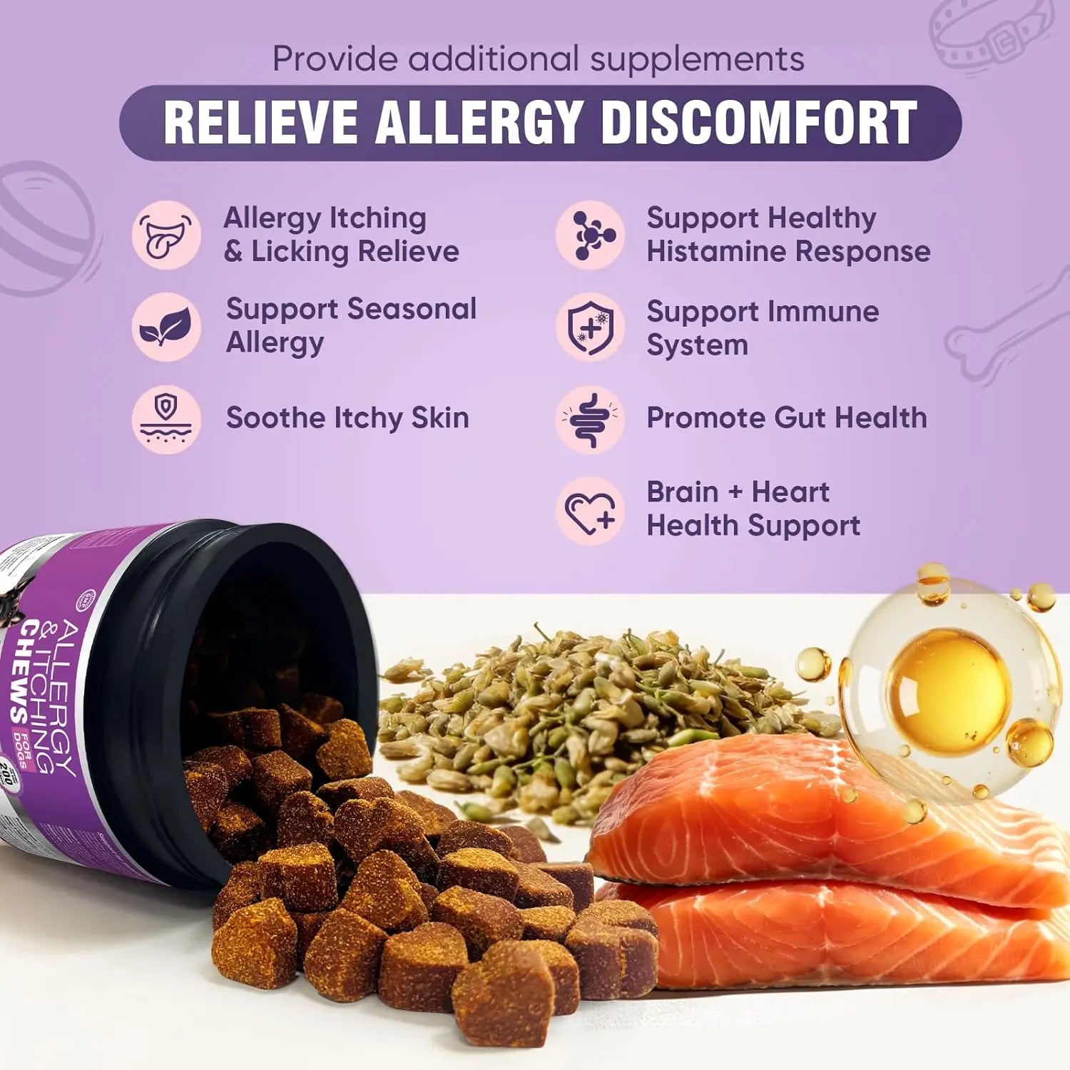 Dog Allergy Chews 200ct