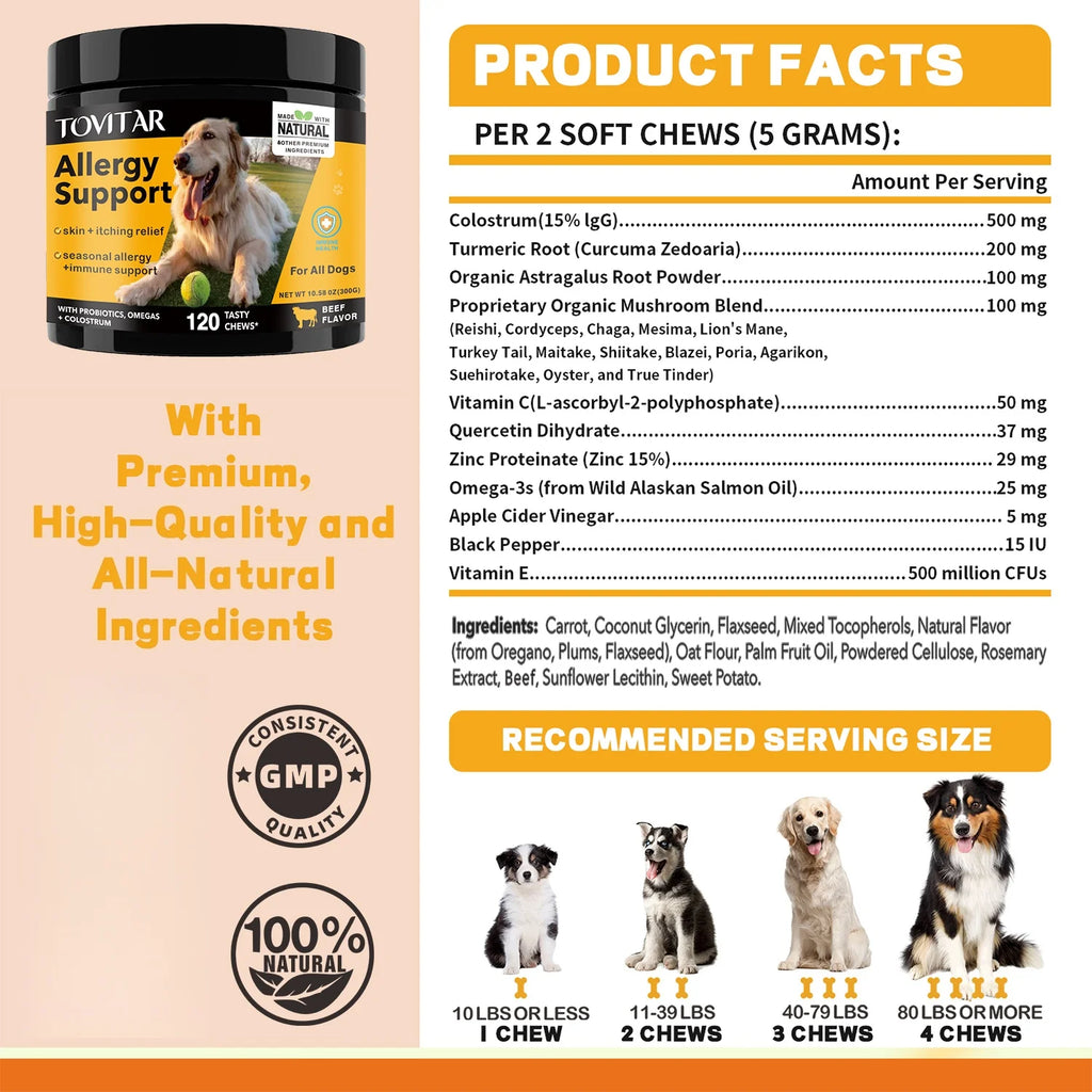 Dog Itch Relief Allergy Chews