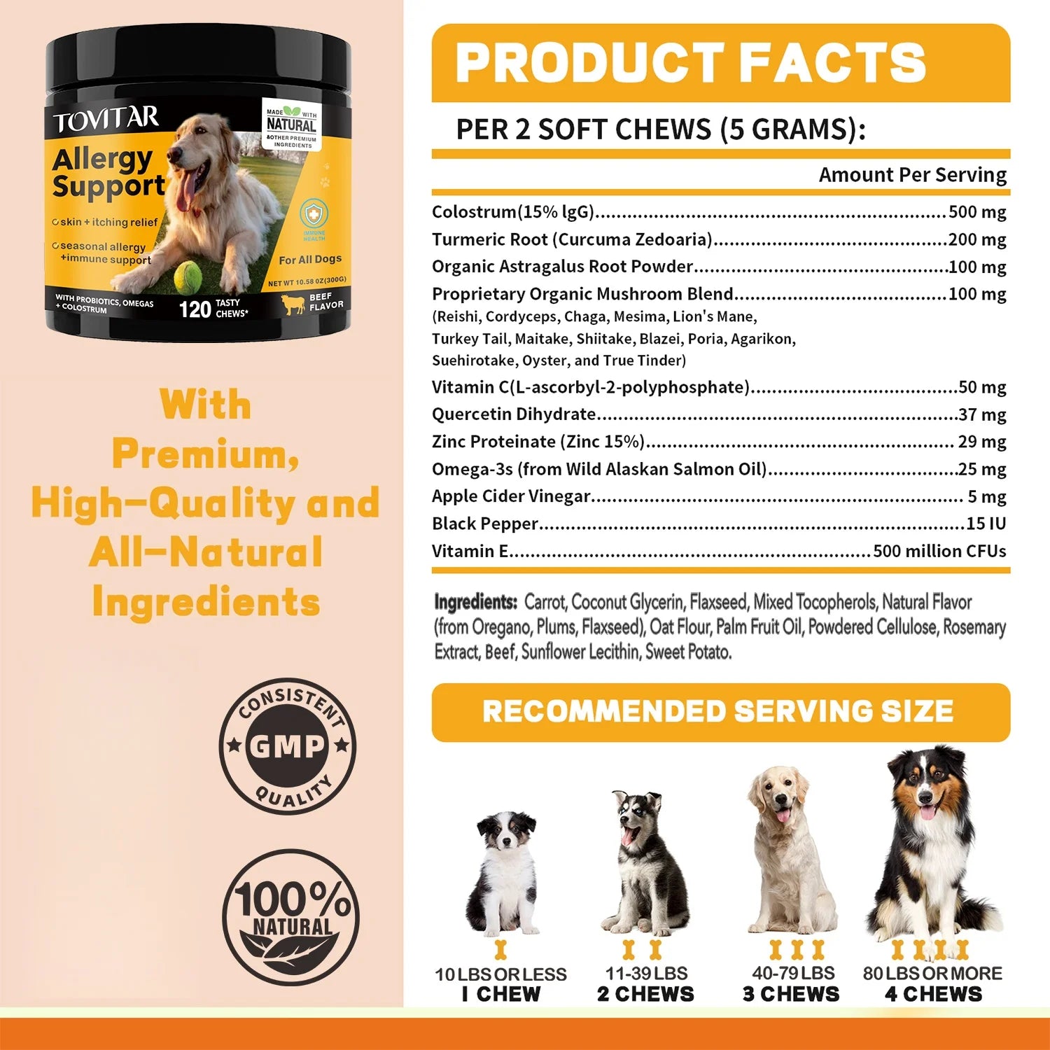 Dog Itch Relief Allergy Chews