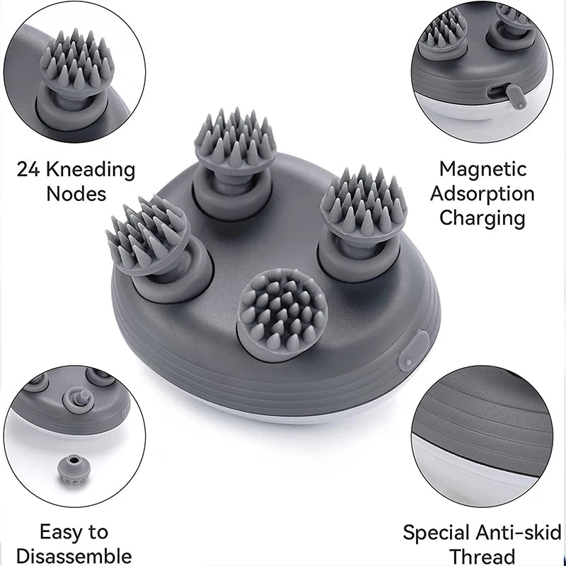 Electric Pet Massager & Scalp Brush