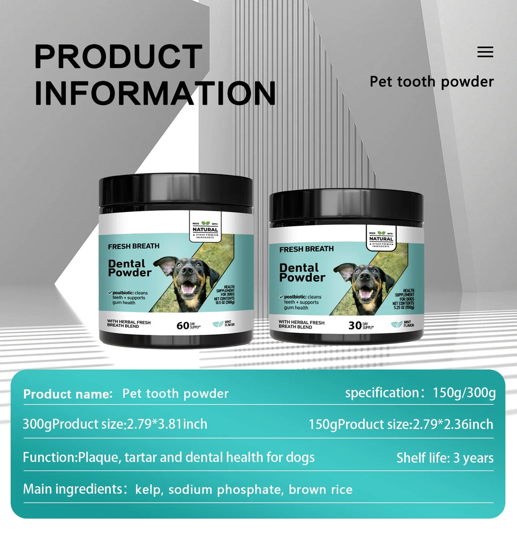 Pet Dental Cleaning Powder