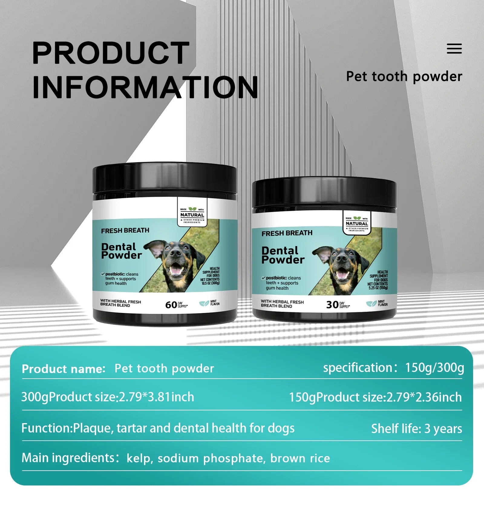 Pet Dental Cleaning Powder