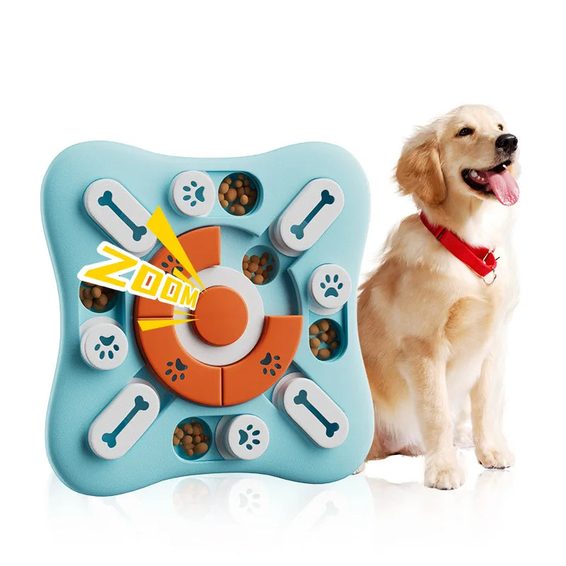 Interactive Slow Feeder Dog Puzzle Bowl