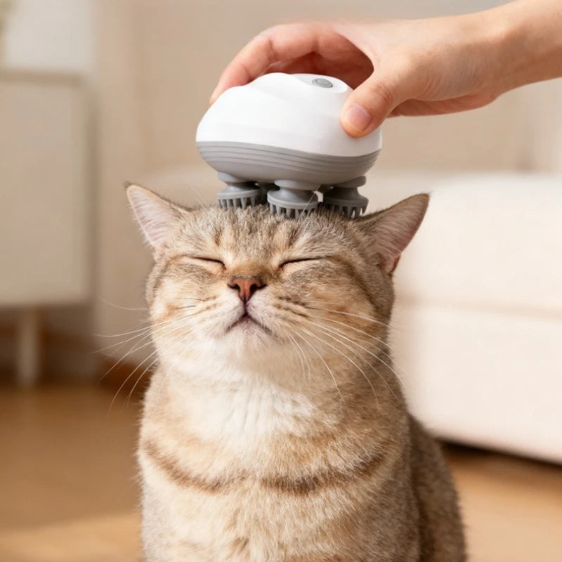 Electric Pet Massager & Scalp Brush