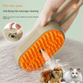 3-in-1 Electric Steam Pet Grooming Brush