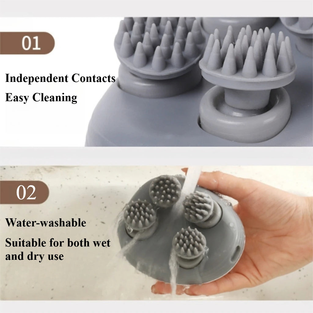 Electric Pet Massager & Scalp Brush