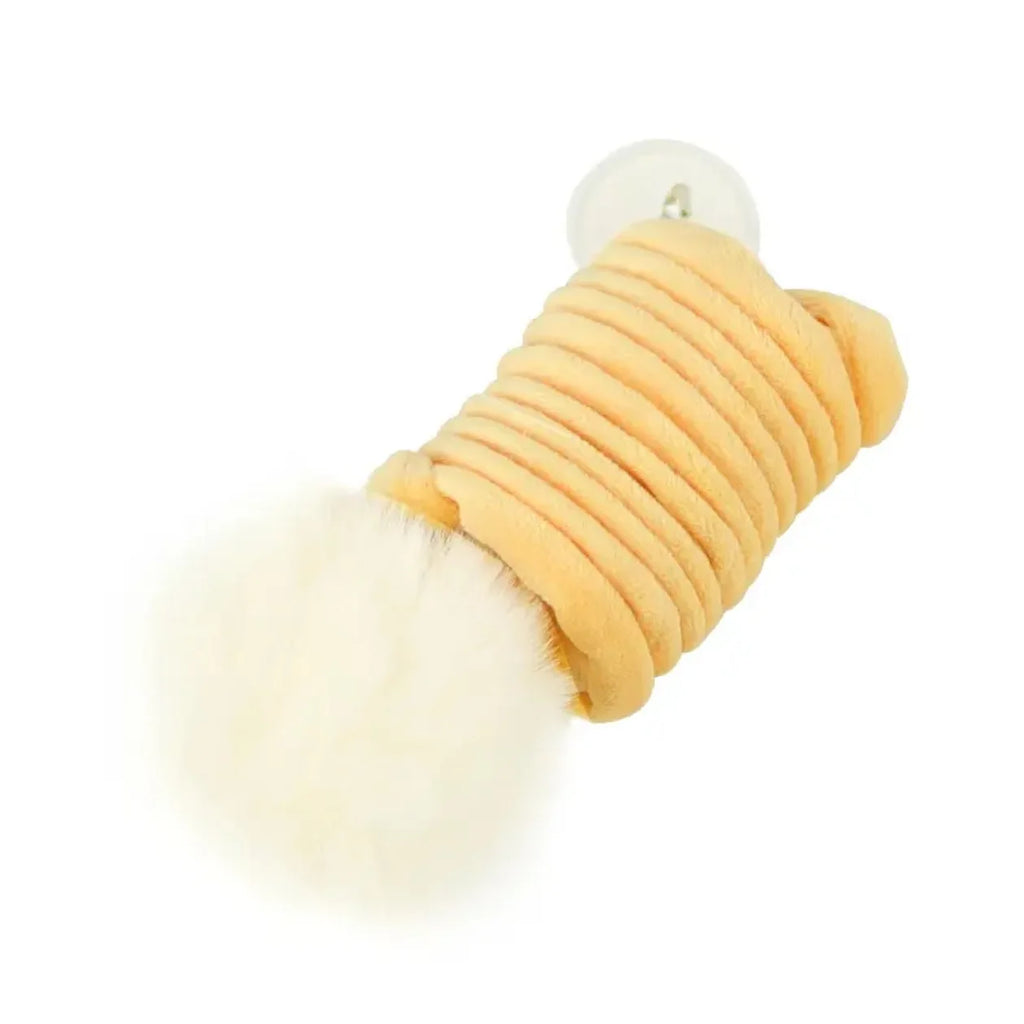 Interactive Suction Cup Cat Toy – Bunny Fur Teaser