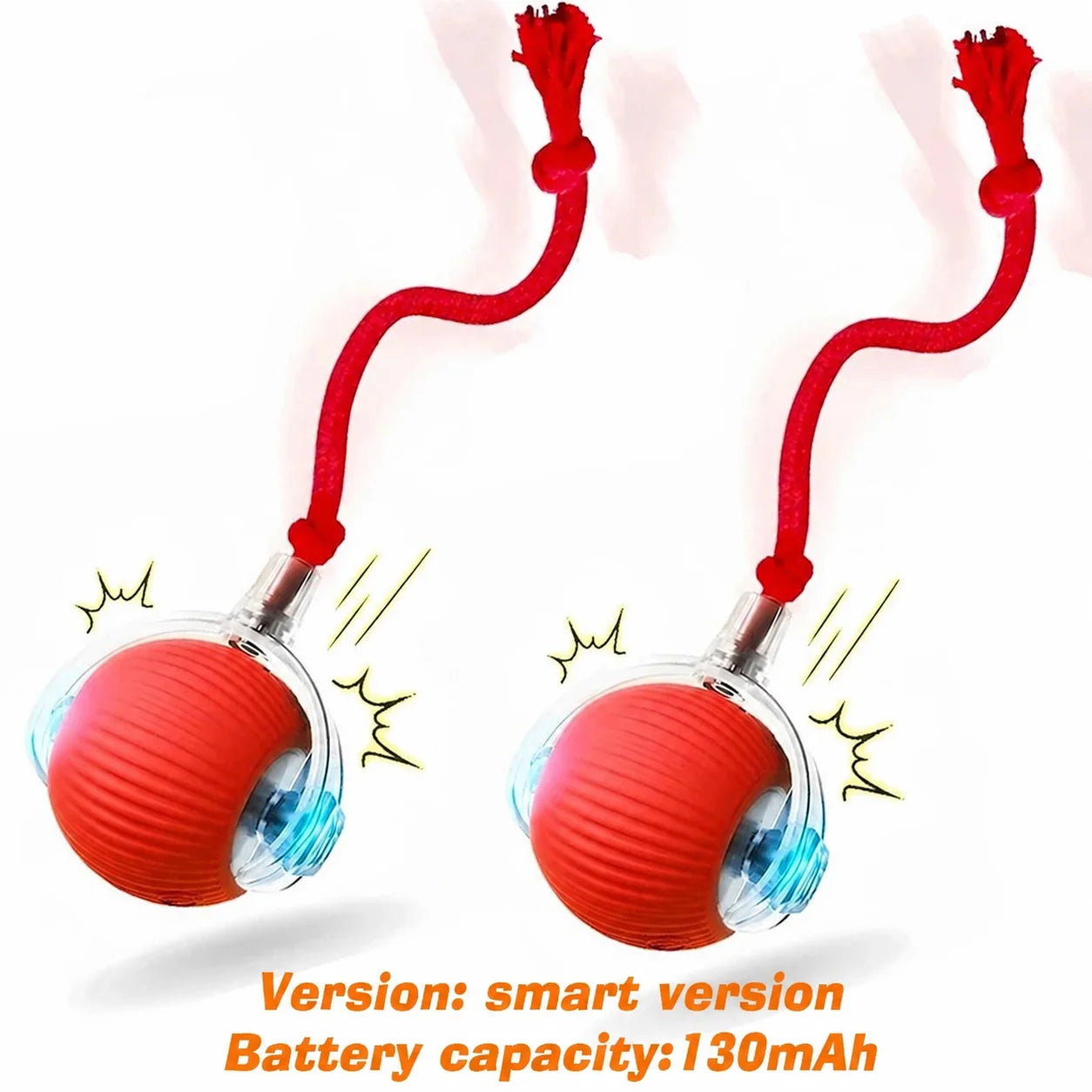 Smart Automatic Rolling Dog Ball – Rechargeable Interactive Toy
