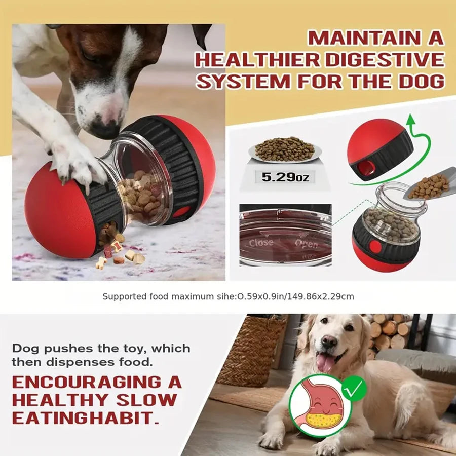 Interactive Dog Snack Dispenser Toy