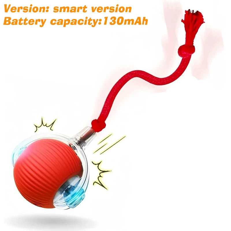 Smart Automatic Rolling Dog Ball – Rechargeable Interactive Toy