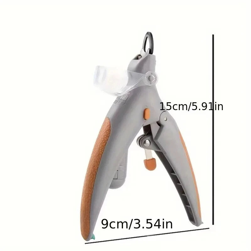 LED Nail Clippers for Pets Cats and Dogs with Polishing and Cleaning Supplies