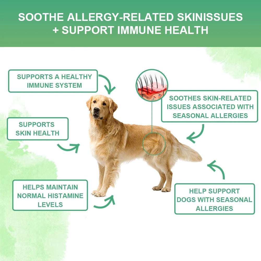 🏆 NUTRIDOG Dog Anti-Allergy Chews