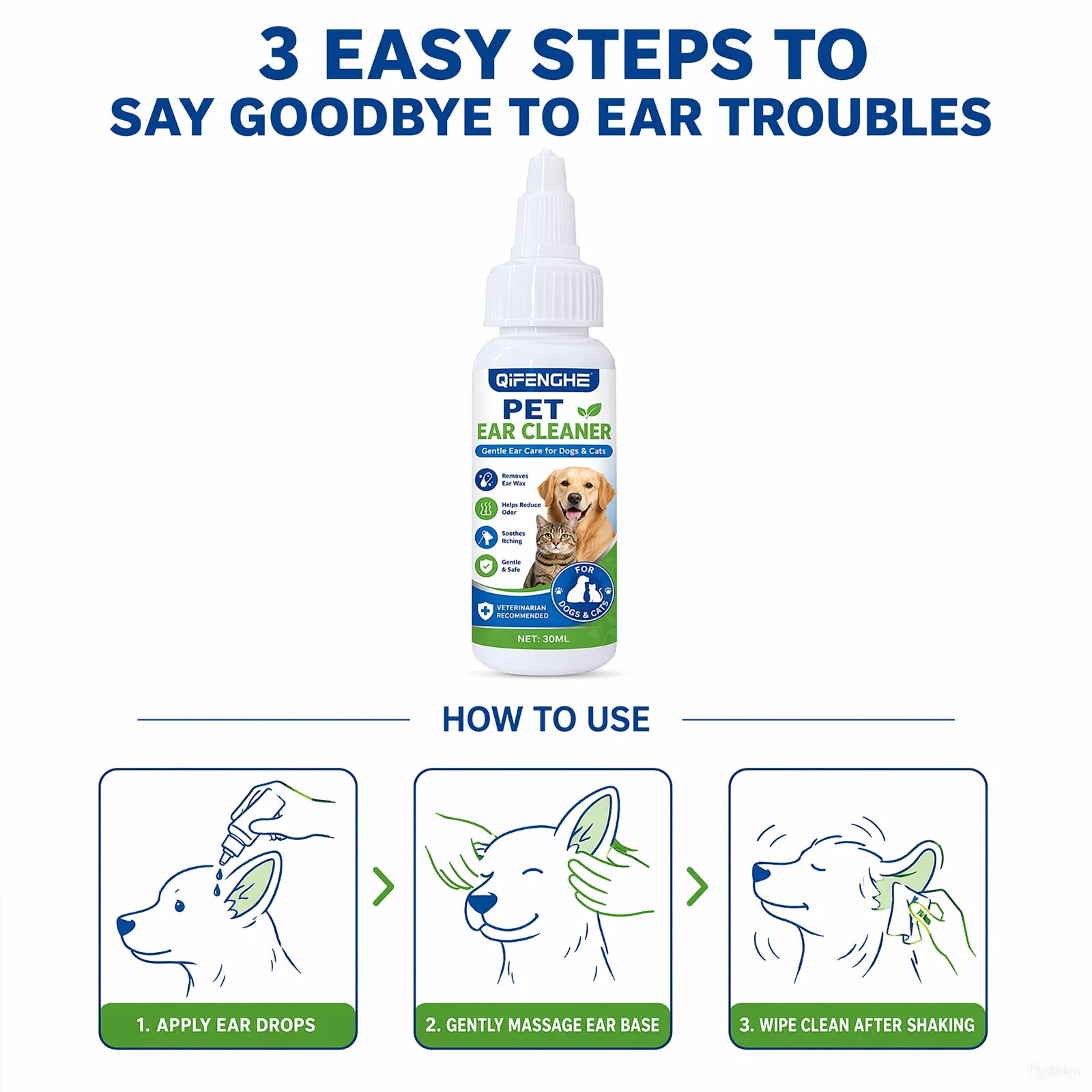 Pet Ear Cleaning Liquid 30ml