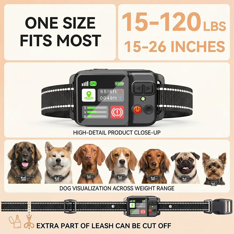 GPS Wireless Dog Electronic Fence System