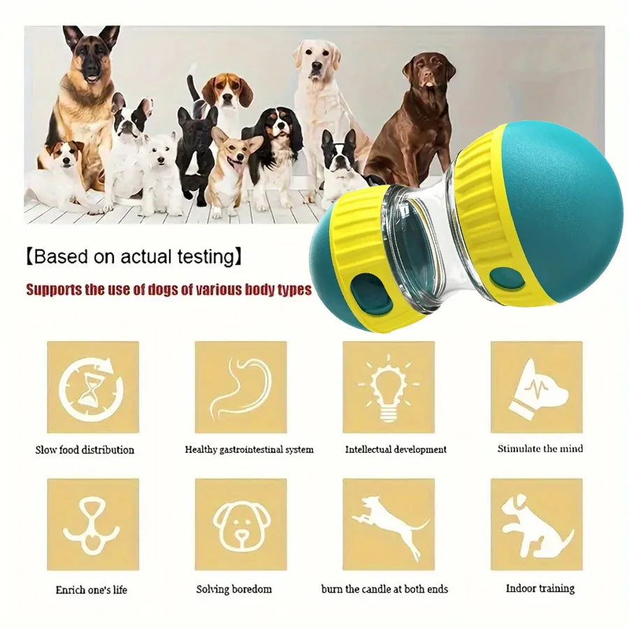 Interactive Dog Snack Dispenser Toy