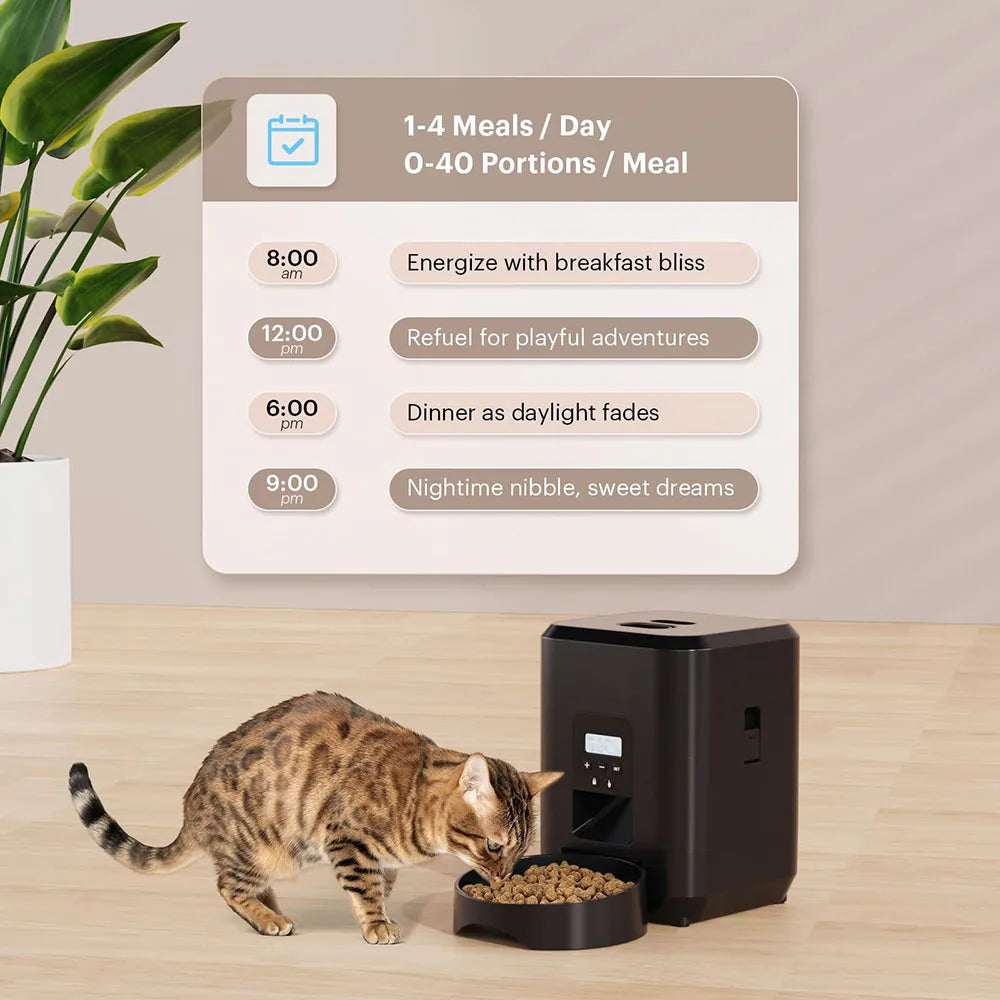 Smart Automatic Pet Feeder – Timed & Portion Control