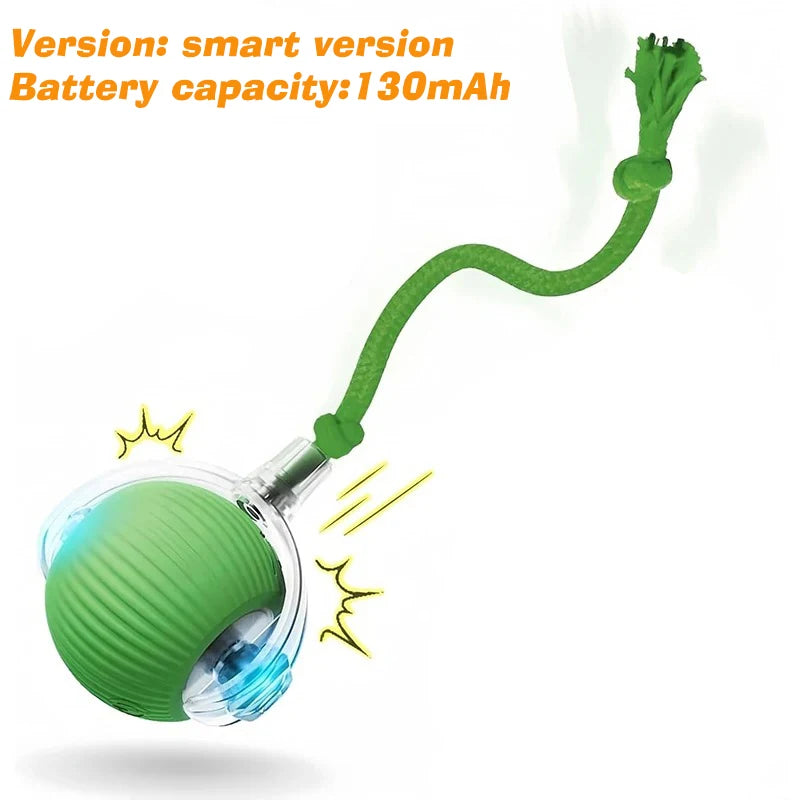Smart Automatic Rolling Dog Ball – Rechargeable Interactive Toy