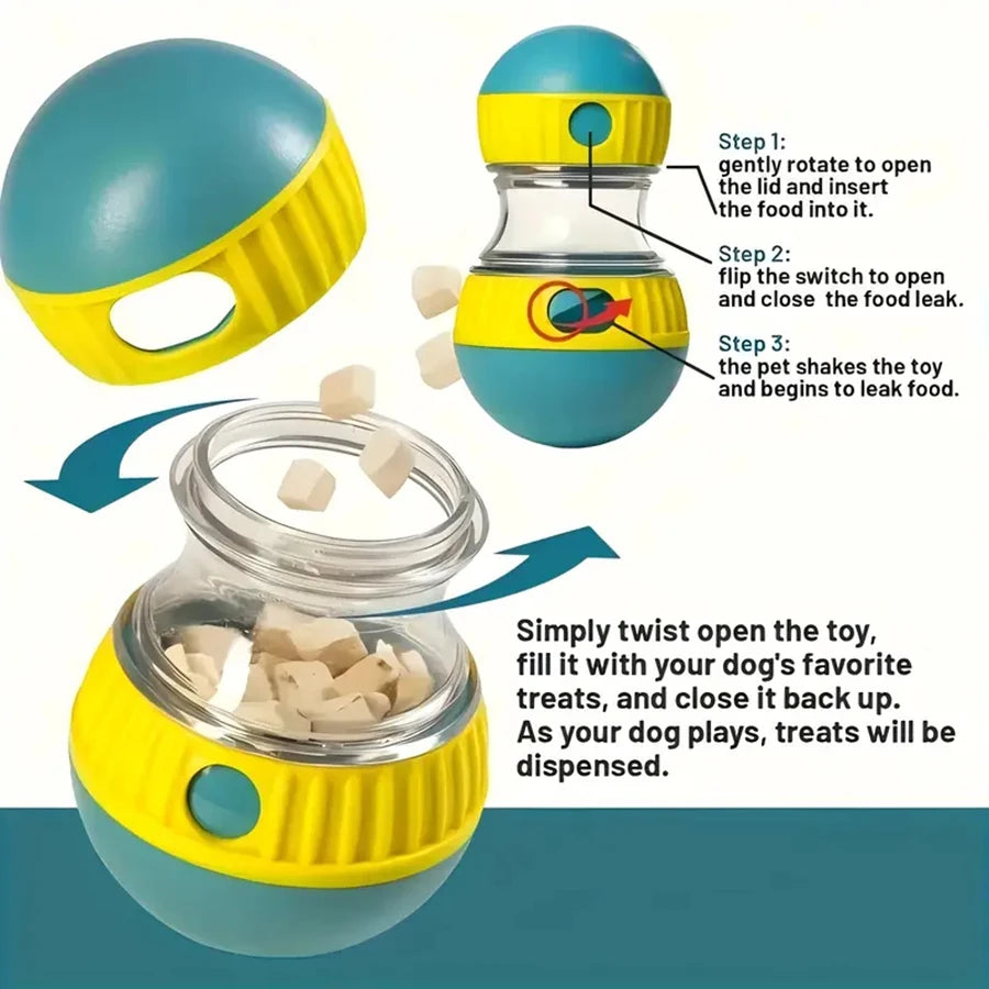 Interactive Dog Snack Dispenser Toy