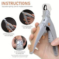 LED Nail Clippers for Pets Cats and Dogs with Polishing and Cleaning Supplies