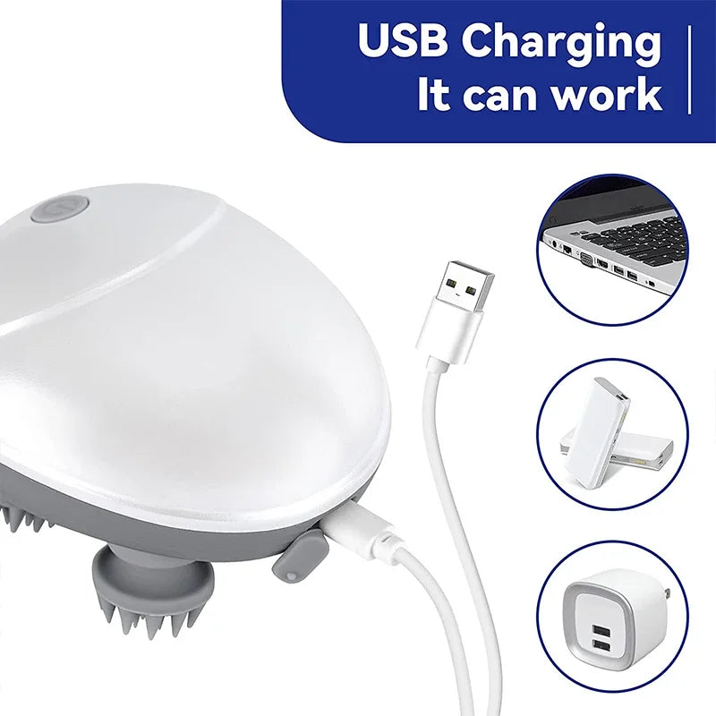 Electric Pet Massager & Scalp Brush